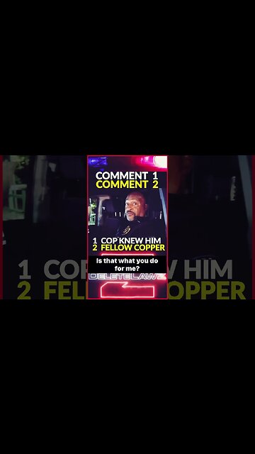 COMMENT "1" if it's the COP'S BUDDY. "2" if it's ANOTHER COPPER!