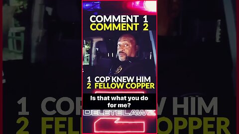 COMMENT "1" if it's the COP'S BUDDY. "2" if it's ANOTHER COPPER!