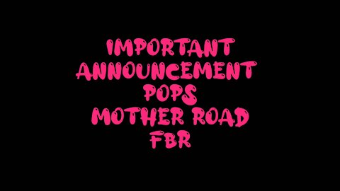 ***BIG ANNOUNCEMENT ***