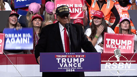 FULL SPEECH: President Trump Holds a Rally in Macon, GA - 11/3/24