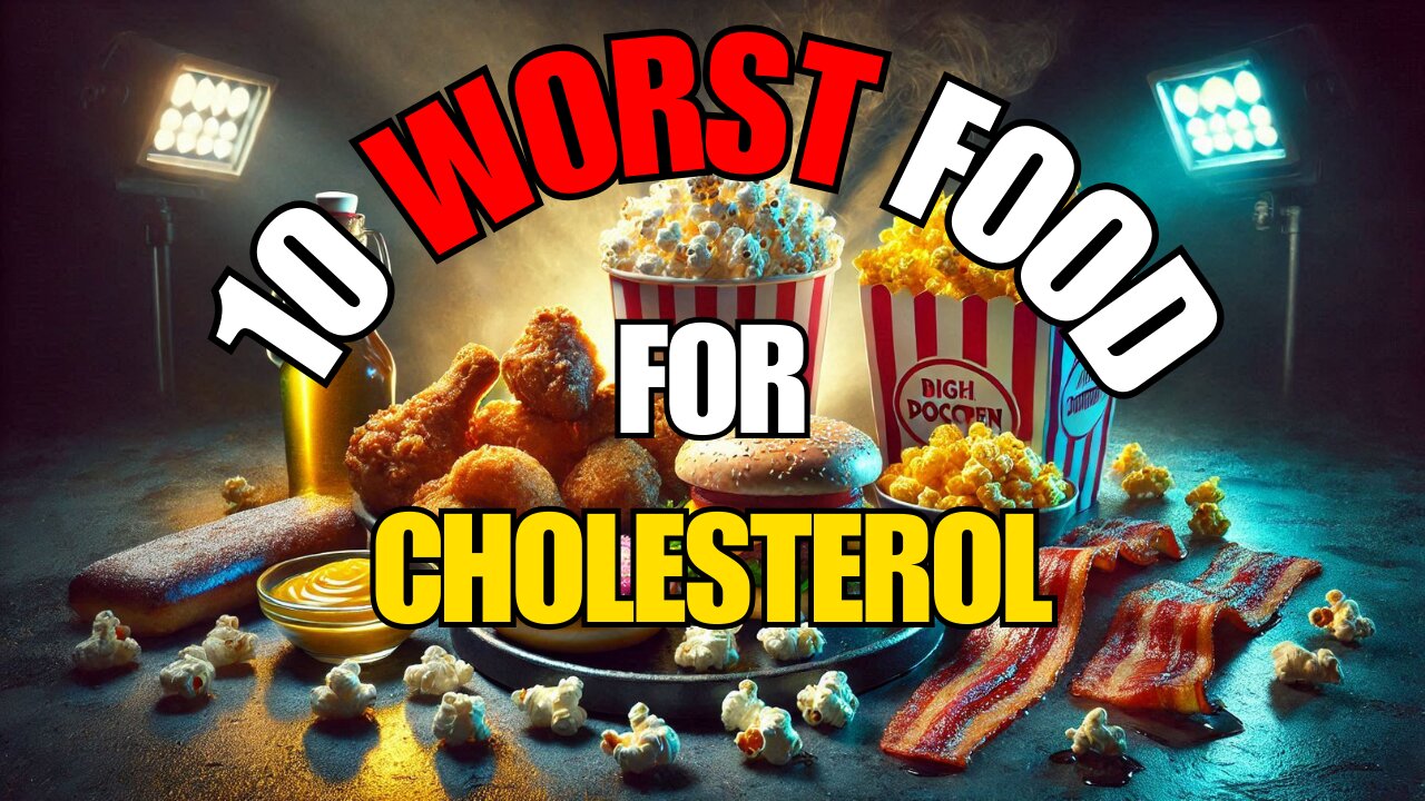 10 worst foods for Cholesterol (Avoid These!)