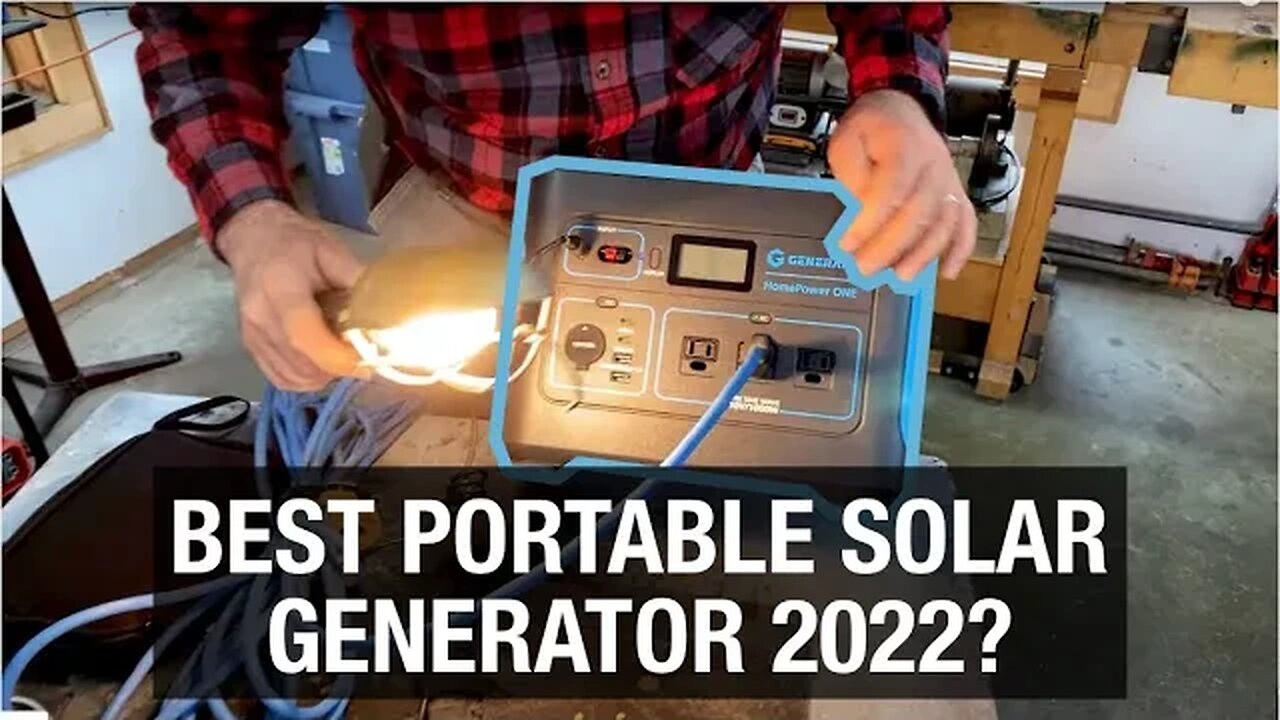 Is This the Best Portable Solar Generator For Home Use 2022?