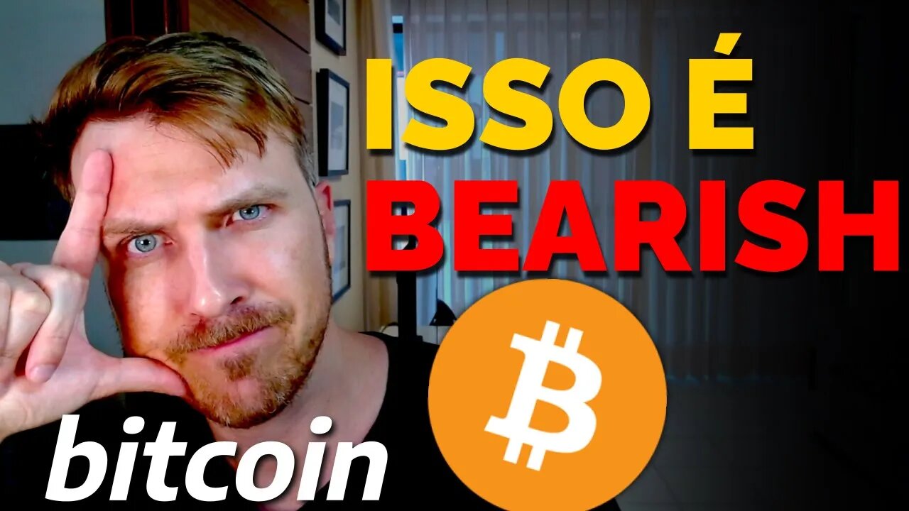 BITCOIN: ISSO É BEARISH! [Ele fez o L...]