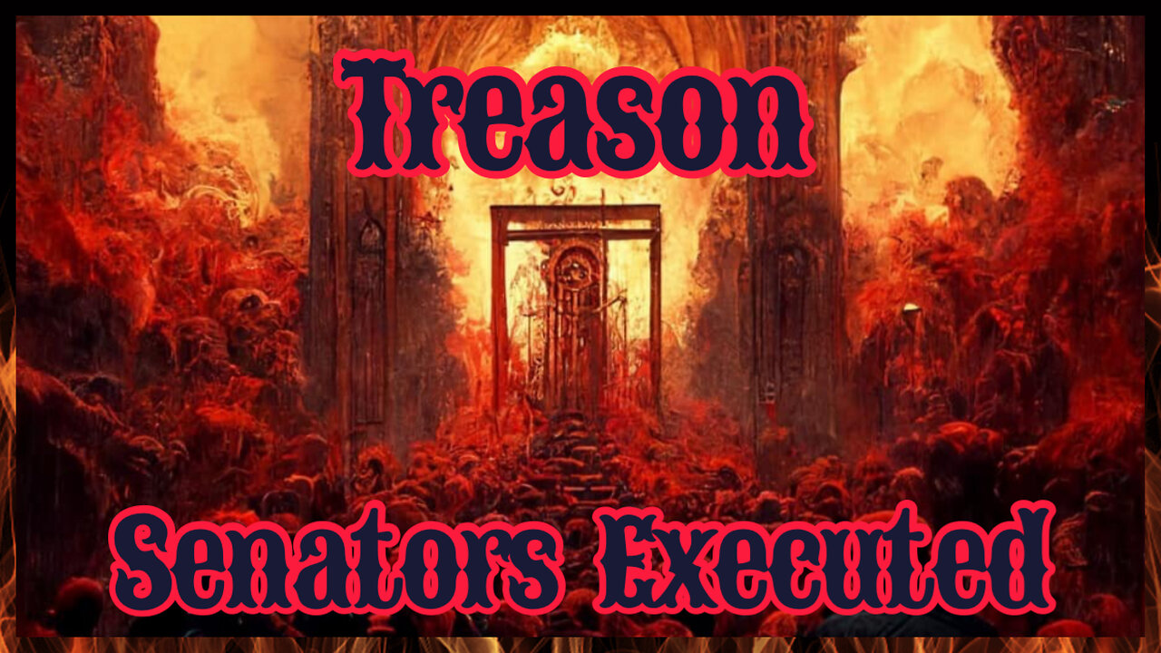 93 Senators Executed for TREASON - Senators Voted to Certify Fraudulent Election of the Presidency