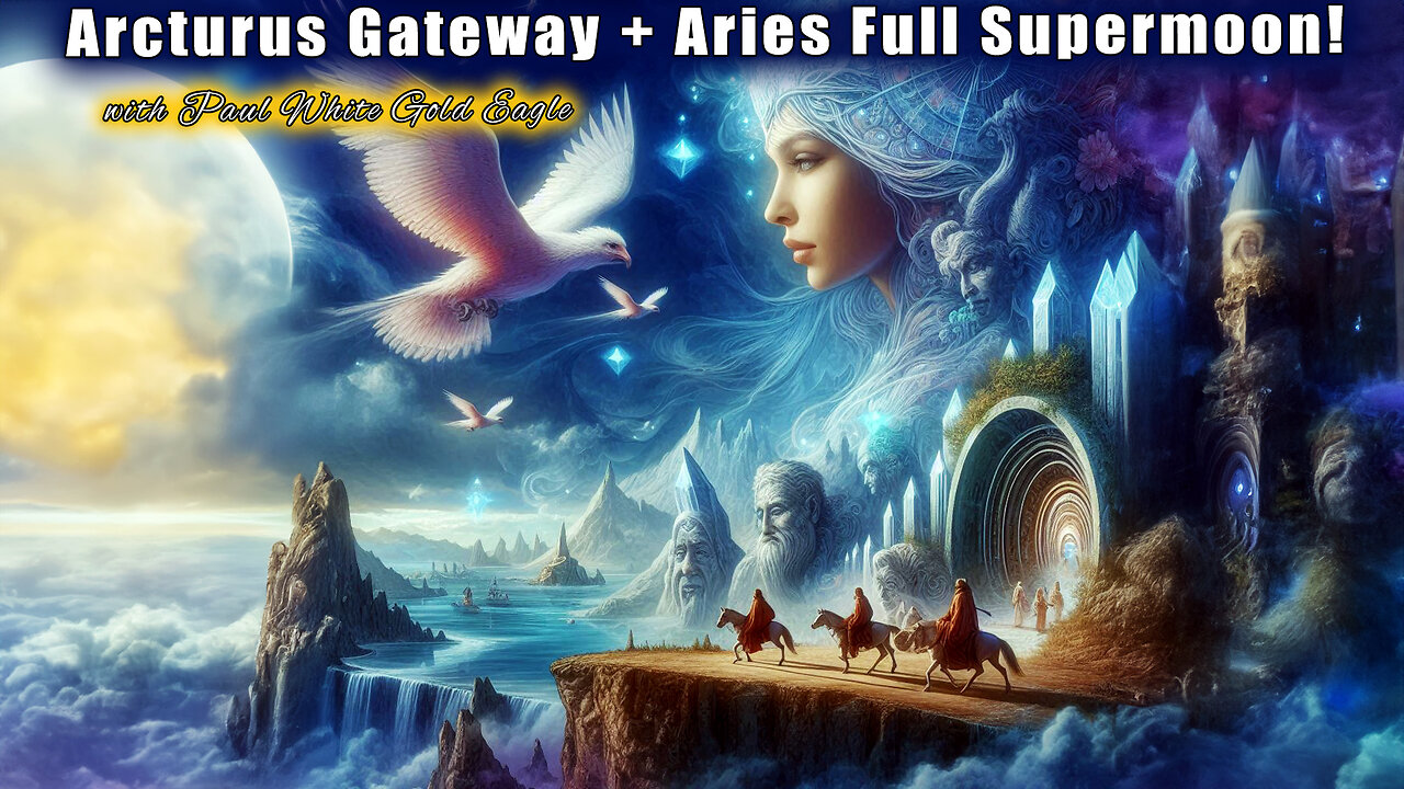 Gateway of Arcturian Energy + Aries Full Supermoon 🕉 Highly Advanced Alien Race 🕉 Edgar Cayce 🕉