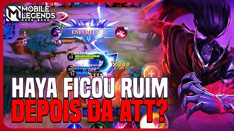 DEPOIS DA ATUALIZAÇÃO ELE FICOU RUIM?? | HAYABUSA | MLBB