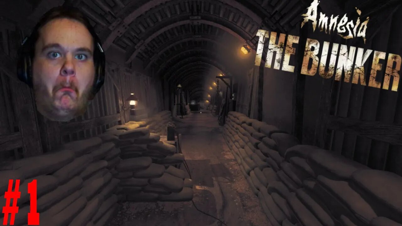 SOMETHING ISN'T RIGHT DOWN HERE!!! - Amnesia: The Bunker #1