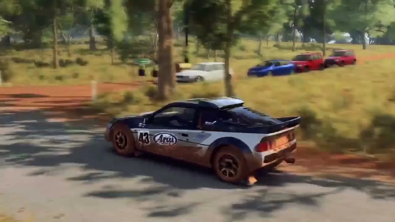 DiRT Rally 2 - Replay - Ford RS200 at Rockton Plains Reverse
