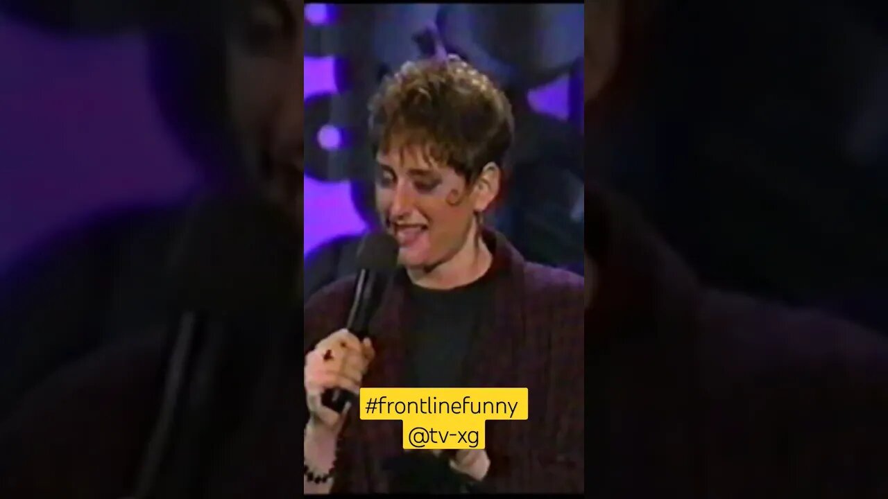 Being tall. Judy Gould #frontlinefunny @tv-xg @armandobarbarek