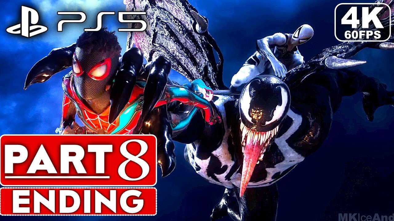 LIVE Spider-Man 2 PS5: All Bosses, Boss Fights & Ending | 4K 60FPS