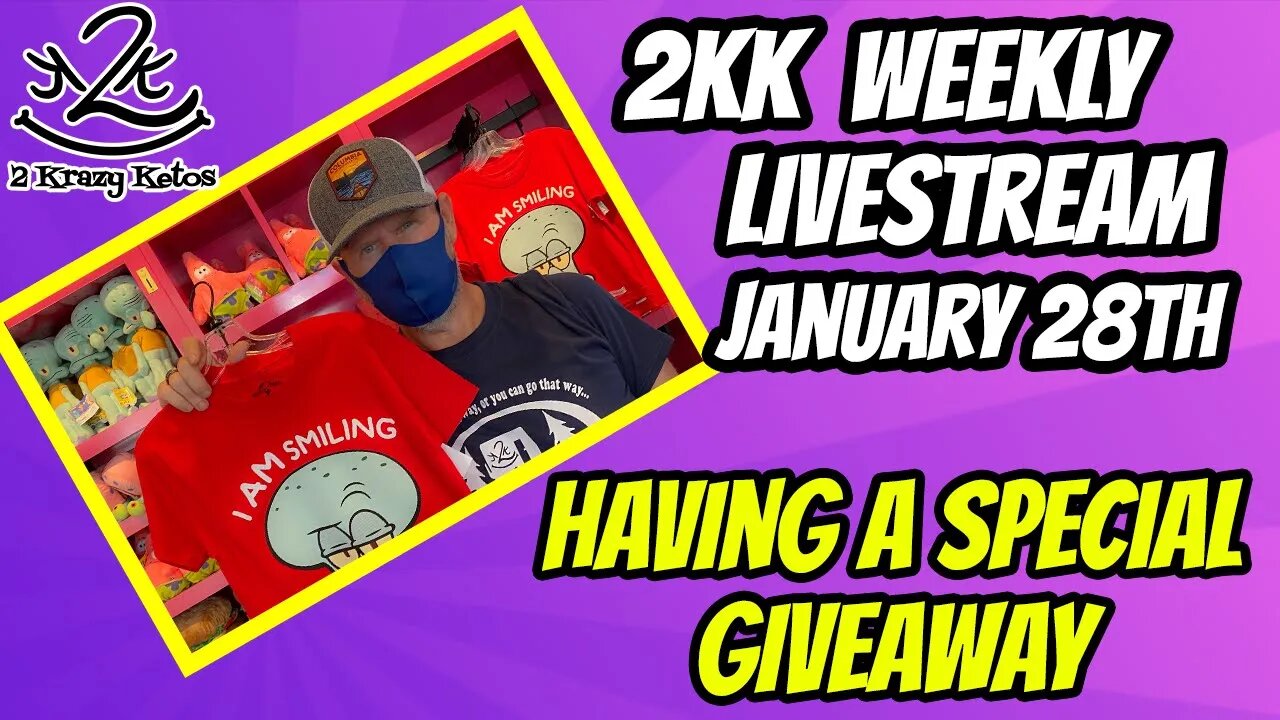 2kk Weekly LIvestream | January 28th | Having a Giveaway