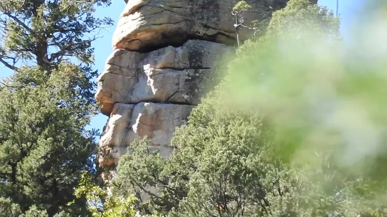 second video rock head in canyon