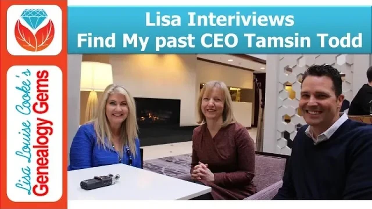 Lisa Interiviews Find My past CEO Tamsin Todd and Ben Bennett