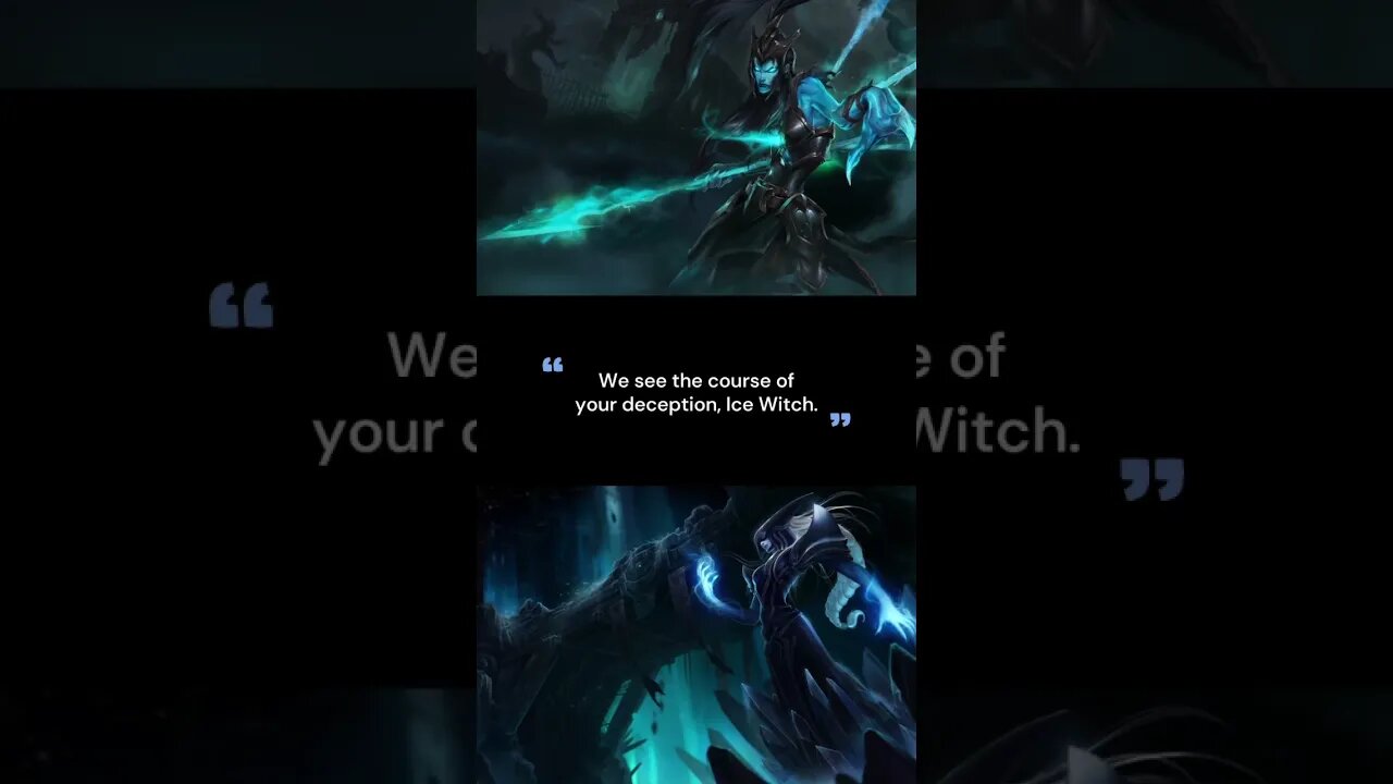 League of Legends Kalista Interactions #leagueoflegends #voicelines #league #quotes #viral #shorts