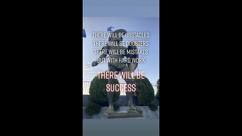 There will be success