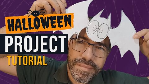 Projeto Fácil e Divertido para HALLOWEEN com Materiais Alternativos - Passo a Passo