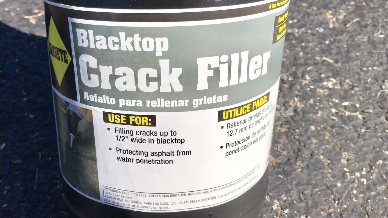 Black Top Crack Filler by Sakrete Review