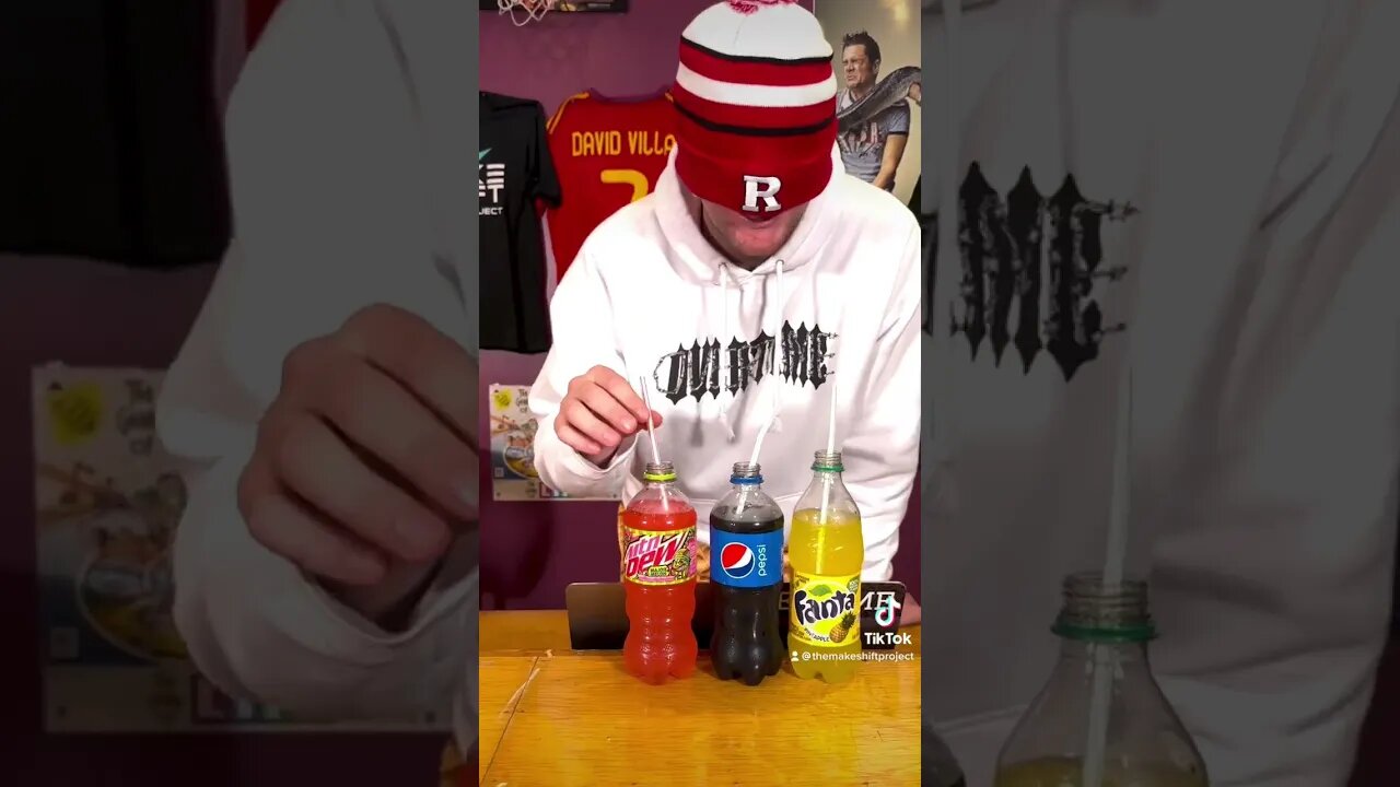 Can You Do Better?! Blind Taste Testing Sodas!! #blindfolded #tastetest #foodtok #sodas #taste