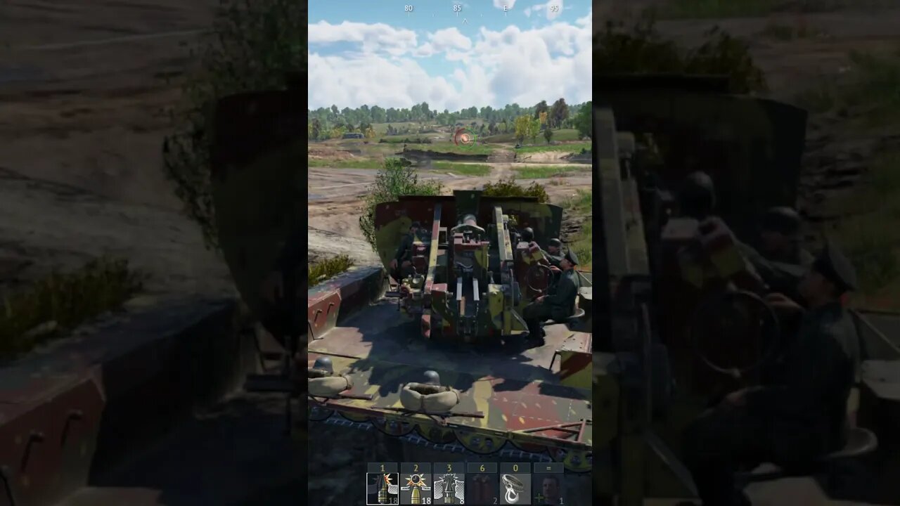 Driving the Versuchsflakwagen (VFW) - War Thunder - Live - Team G -