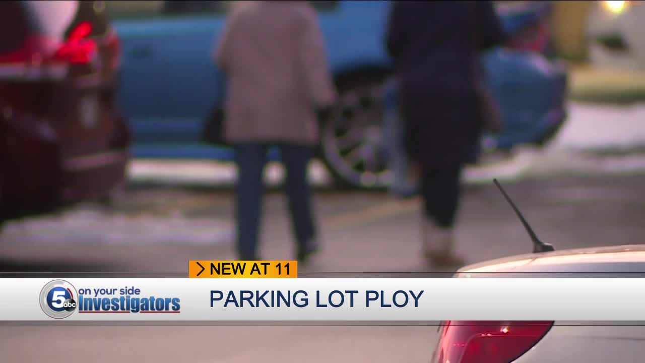 Parma police warn seniors about parking lot repair ploy