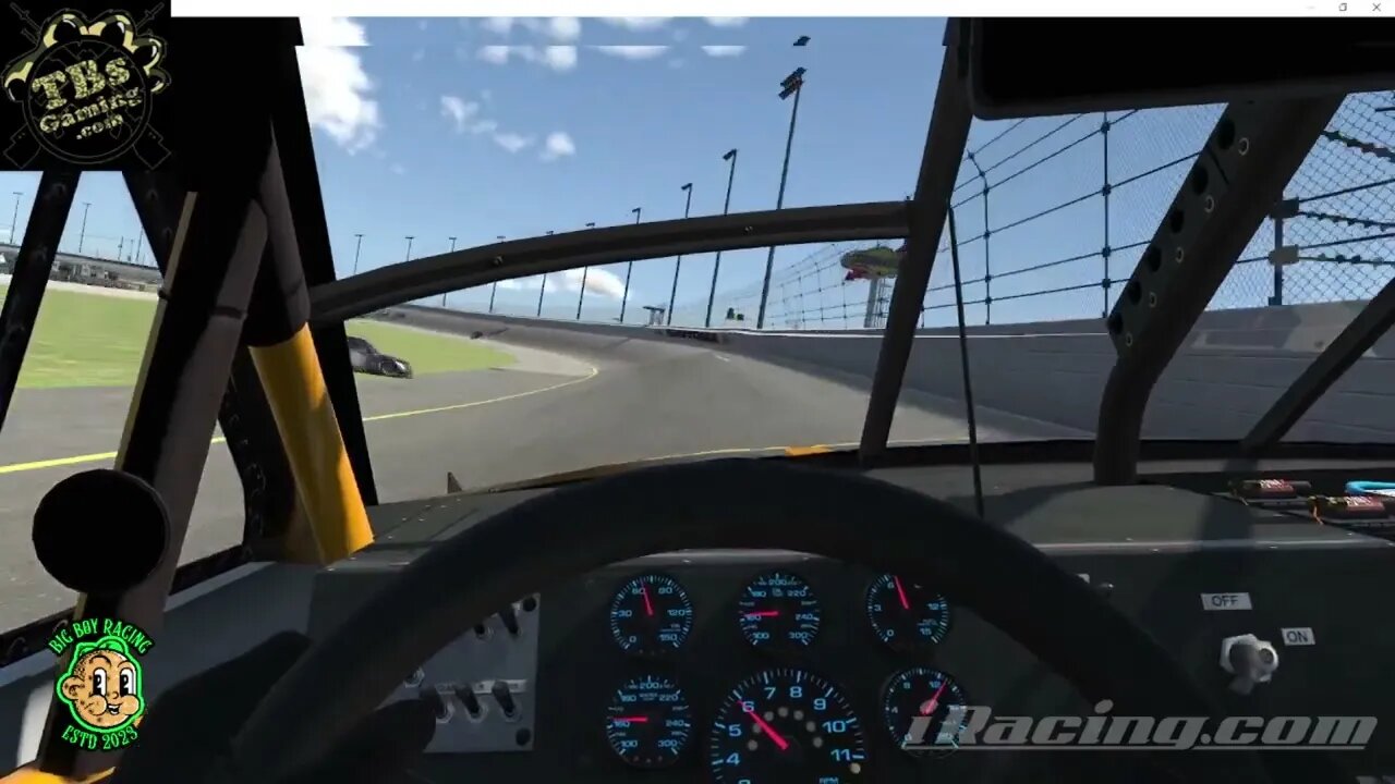 "There they go" #iracing #simracing #crashes #bigboyracing #nascar