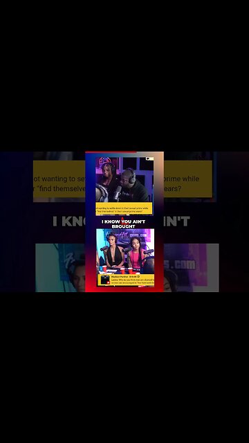 why are men shamed in their prime?