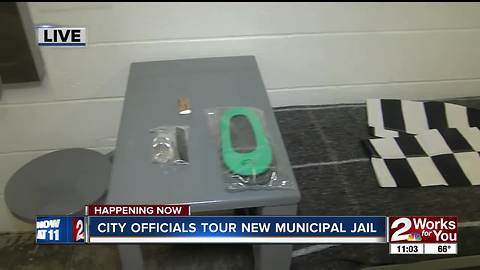 City officials tour new municipal jail