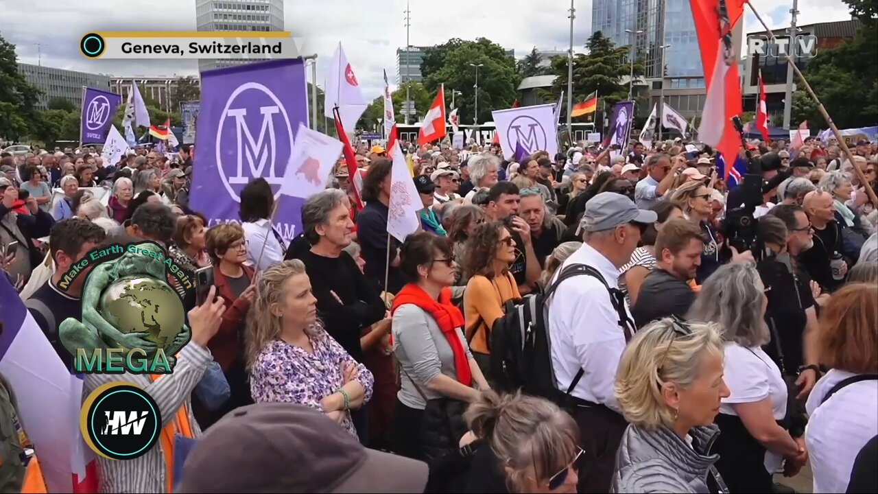 FACING THE EVIL GLOBALIST MONSTER -- FREEDOM FIGHTERS RALLY IN GENEVA -- THE PASSING OF WHO IHR RULES FOR GLOBAL "HEALTH" TYRANNY -- The Highwire with Del Bigtree