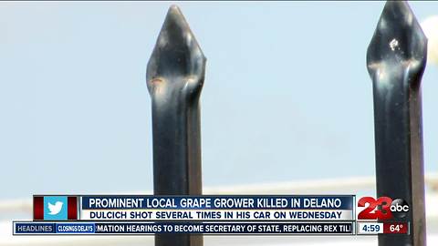 Prominent grape grower killed