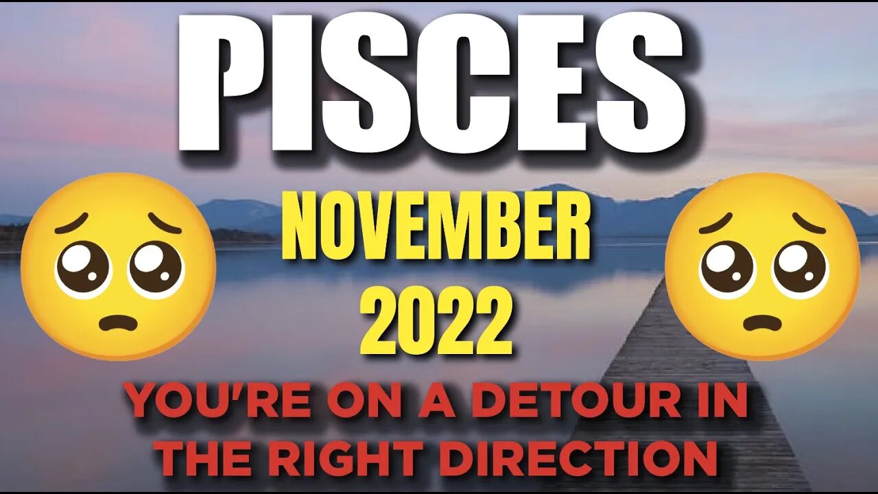 Pisces ♓ You're On A Detour In The Right Direction &What's Exposed Is The Truest Form Of Fulfillment