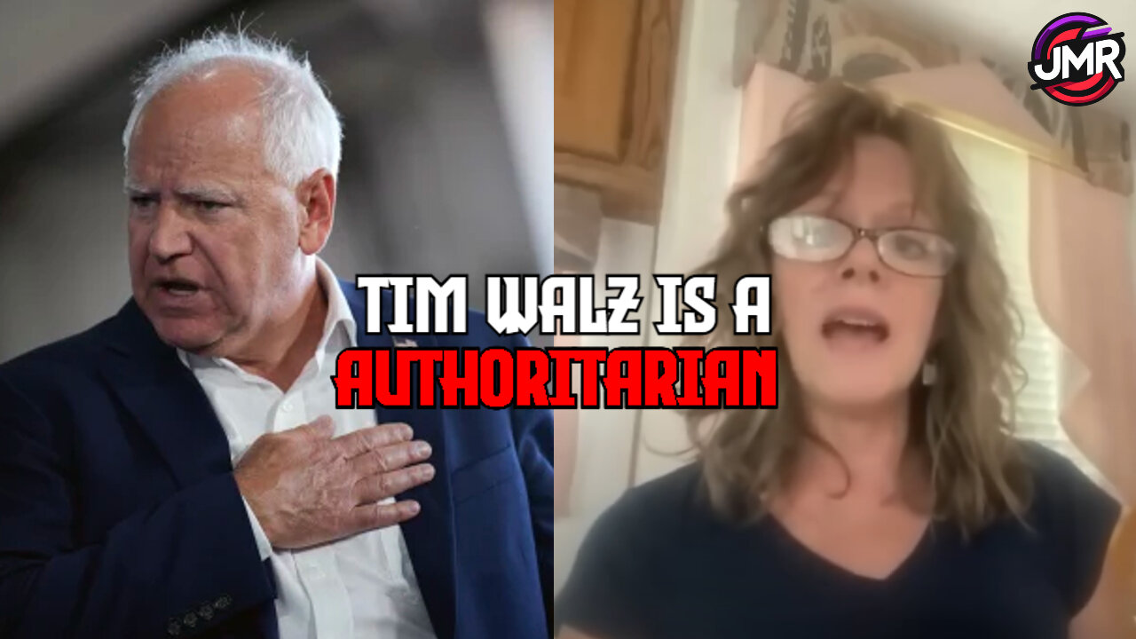 Tim Walz MELTSDOWN at attacks on stolen valor, small business owner DESTROYS him being a tyrant