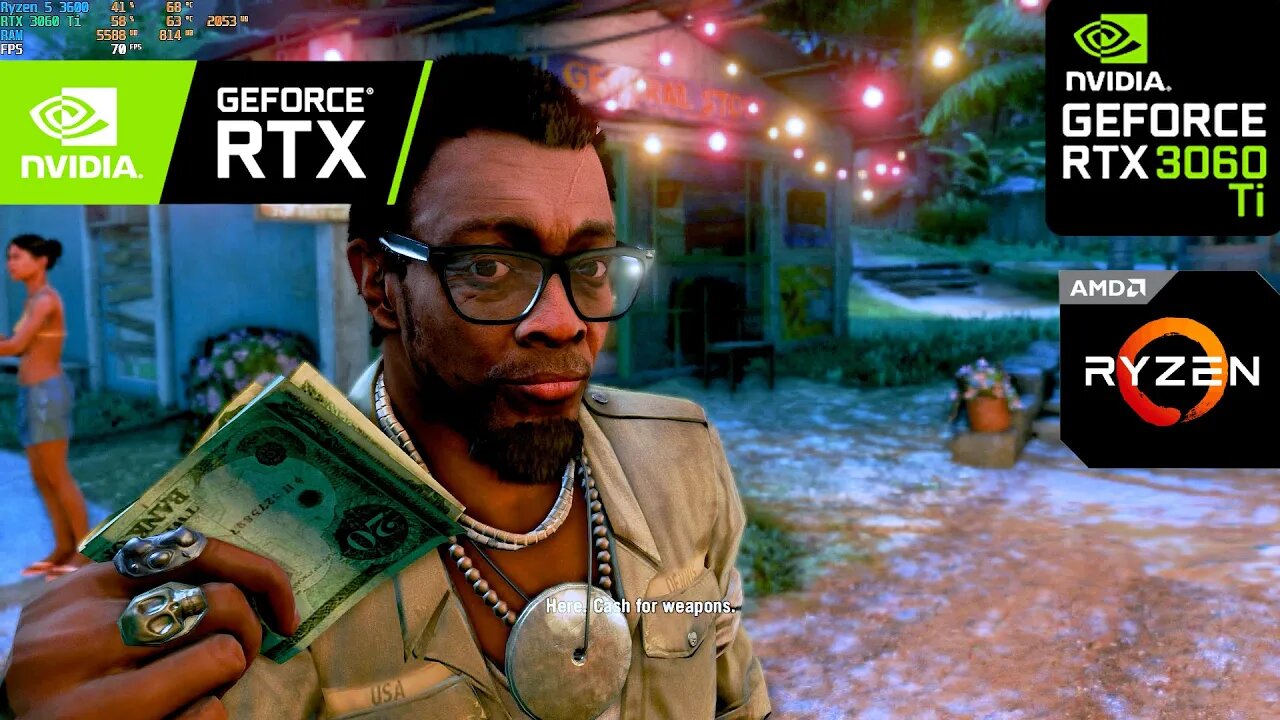 FAR CRY 3 Ultra Graphics Gameplay - RTX 3060 Ti 8GB | RTX ON | Ray Tracing