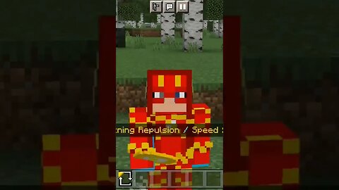 virei flash no minecraft!! #viral #minecraft #shorts