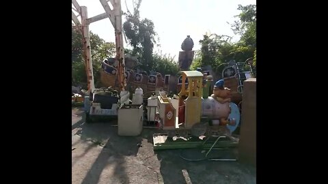 Creepy Abandoned Amusement Park #scary #shortsfeed #fyp #shorts
