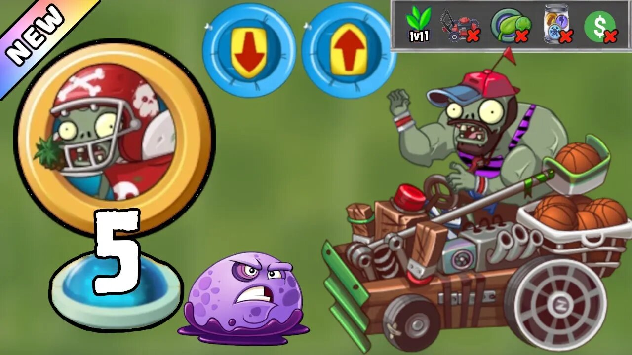 Plants vs Zombies 2 - Lawn Bowl II 2023 Level 5 [Plants Lvl 1 & No Premium] + DOWNLOAD