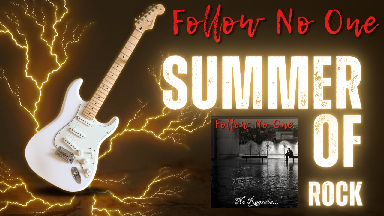The Summer of Rock Series - No Regrets #RockBallads #Follownoone #ClassicRock