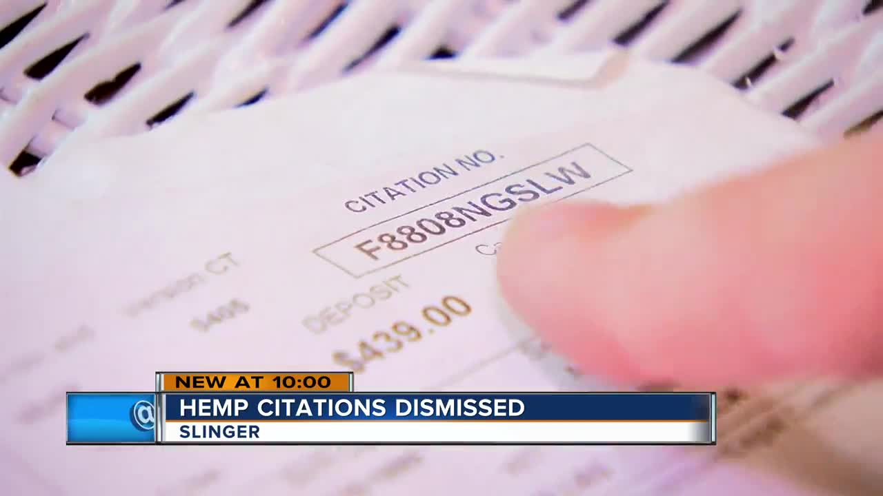Slinger drops marijuana citations for man who claims it was hemp