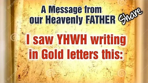 I saw YHWH writing this message🔺️ Watch until the end #powerful #message #important #share #bible