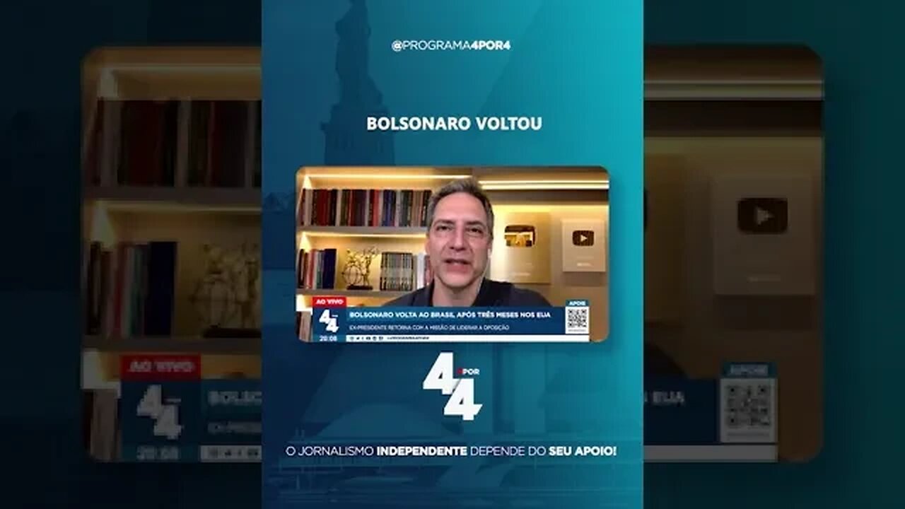 Bolsonaro volta ao Brasil com a missão de liderar a oposição #shorts