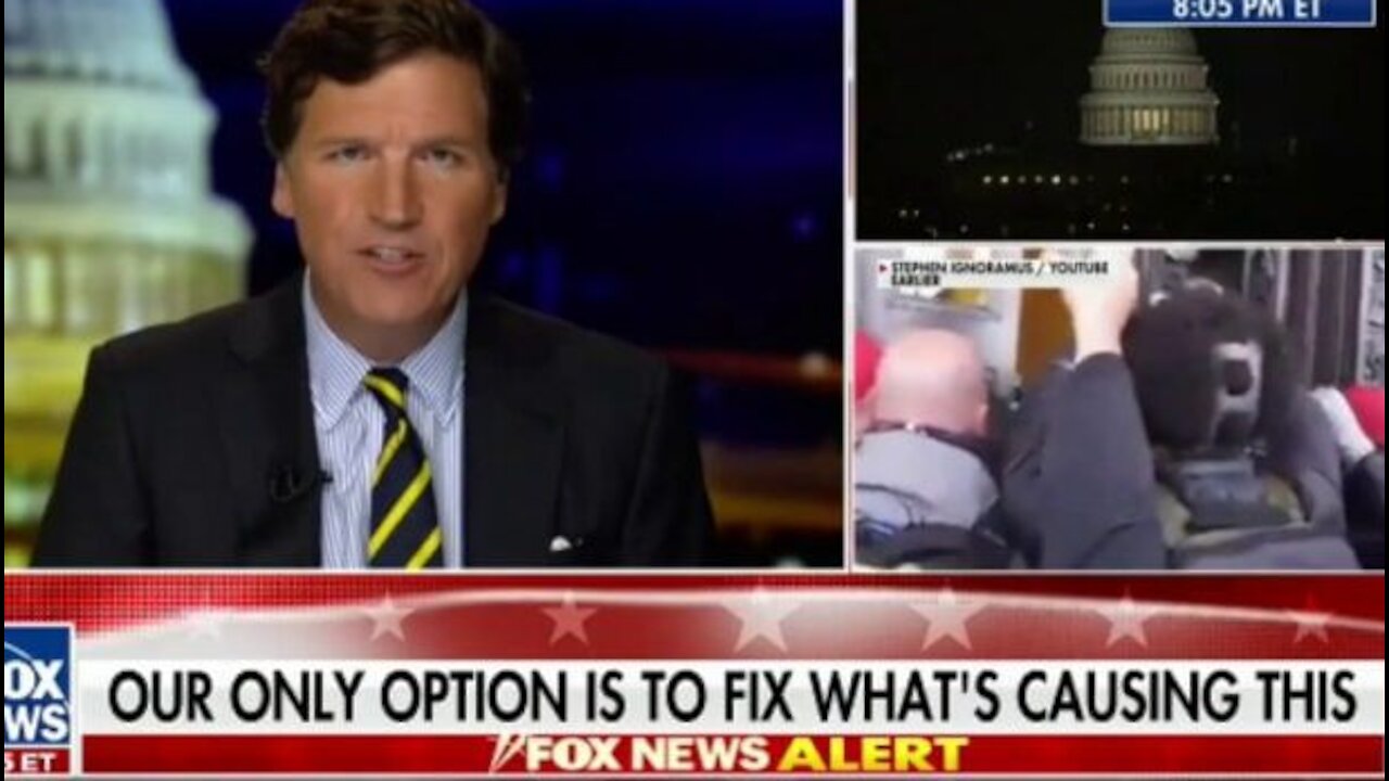 TUCKER: People Are Mad. The Capitol Is Stormed. A Girl Is Shot. Why? What Do You Think?