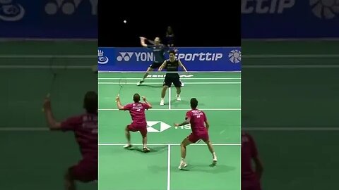 Ren/Tan (CHN) vs Lane/Vendy (ENG) Highlights SF Swiss Open 2023 #shorts