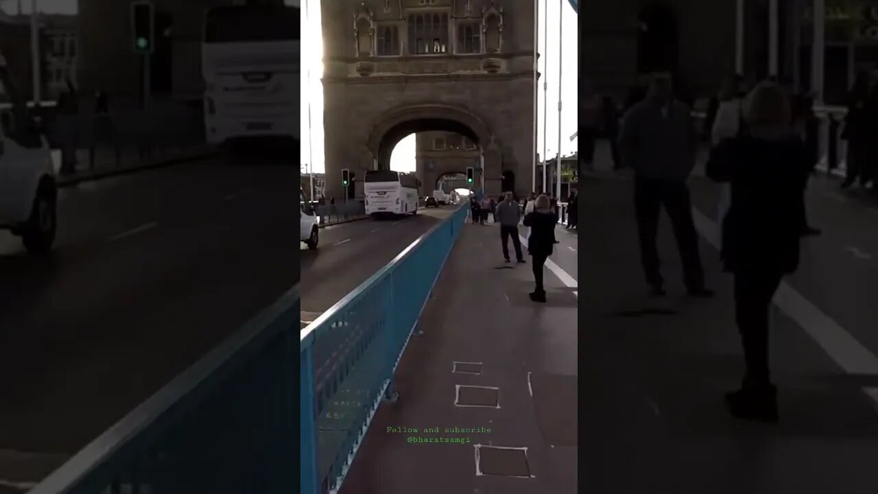 Tower Bridge London UK #shorts #reels #bharatsamgi #towerbridge