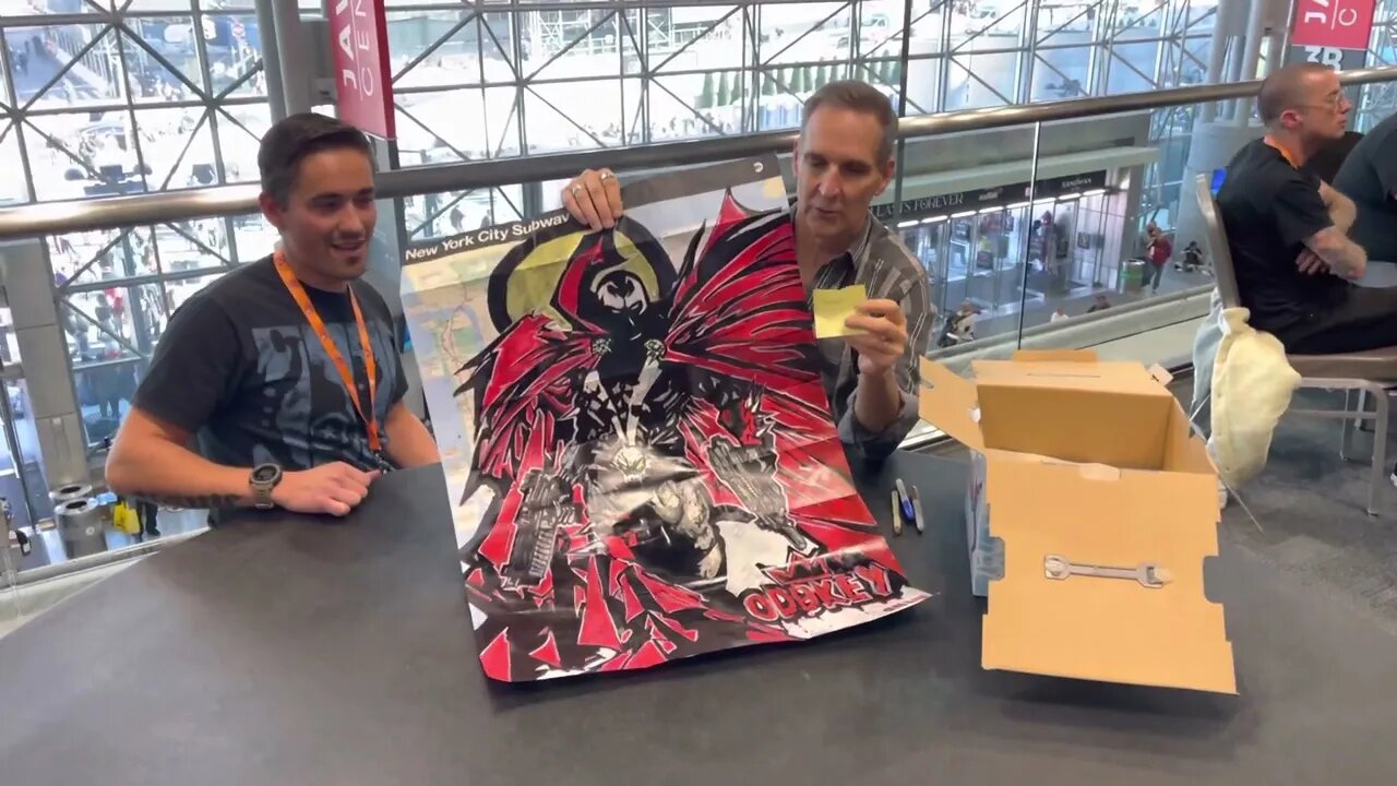 ODDKEY Spawn NYCC map giveaway!