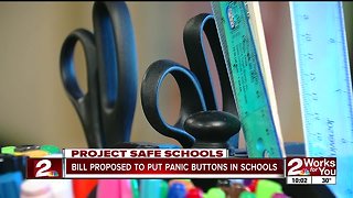 Bill proposed to put panic buttons in schools