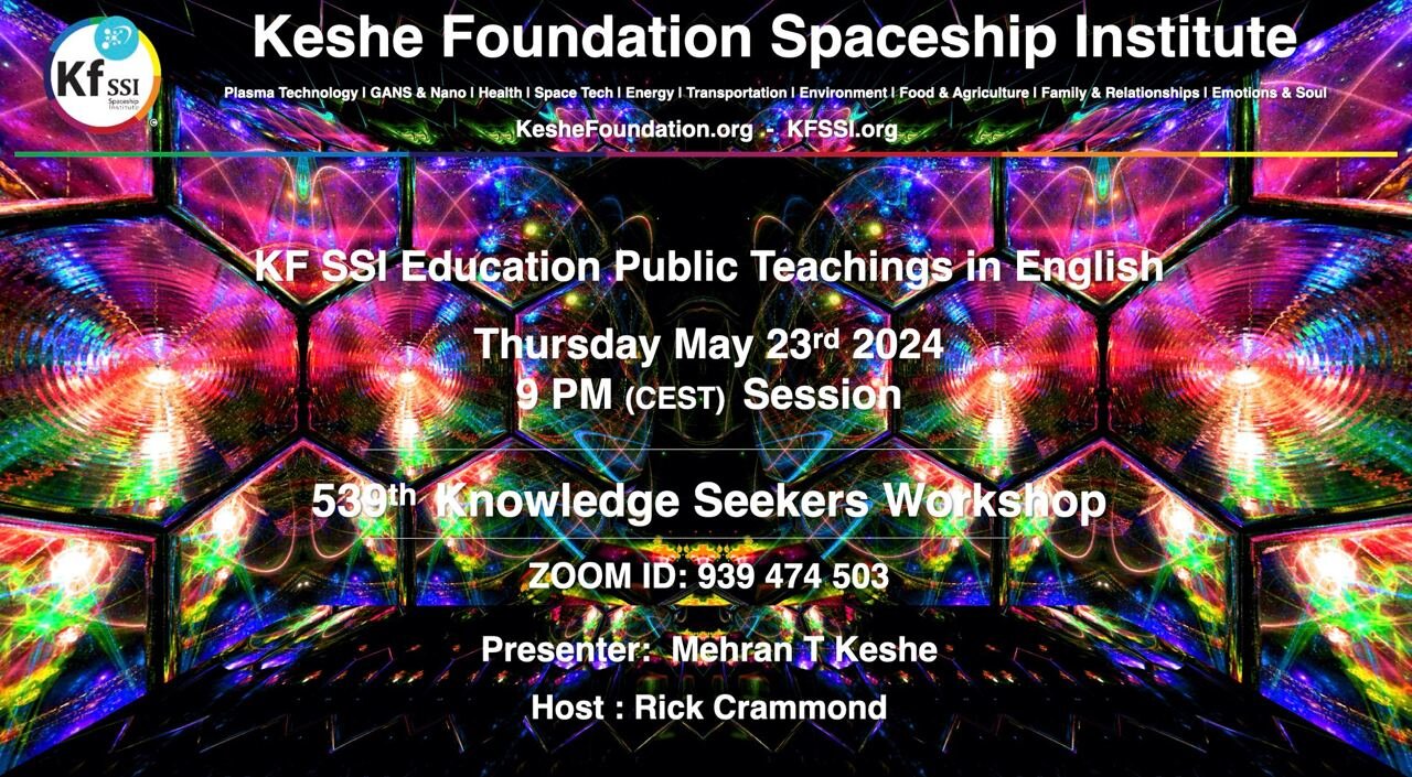 539th Knowledge Seekers Workshop; May 23, 2024