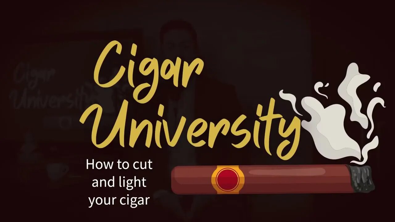 How to cut and light your cigar