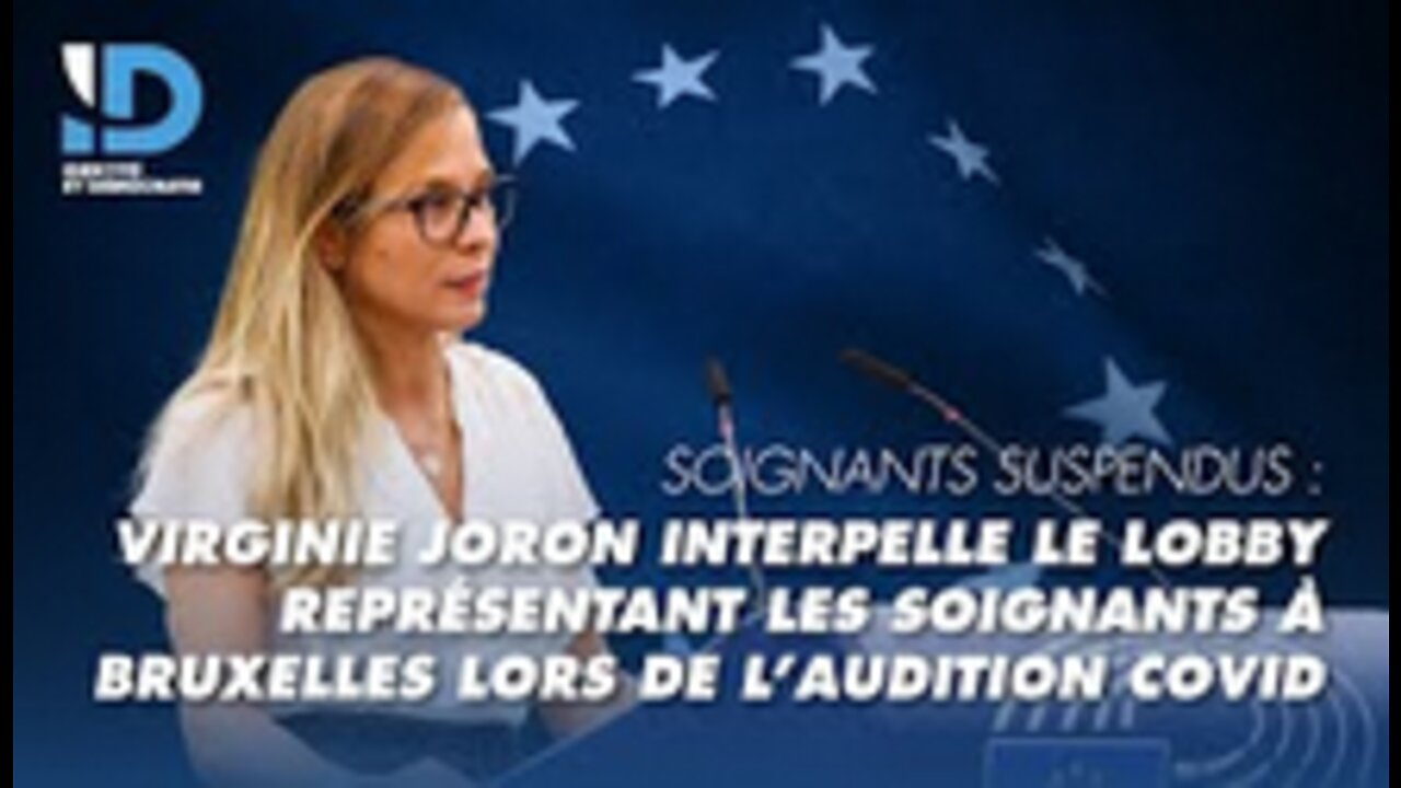 Soignants suspendus j'interpelle le lobby représentant les soignants lors de l’audition COVID