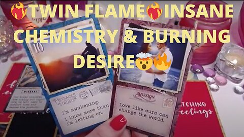 ❤️‍🔥TWIN FLAME❤️‍🔥INSANE CHEMISTRY & BURNING DESIRE🤯🔥I FEEL MY HEART OPENING🔥📞💌COLLECTIVE LOVE ✨