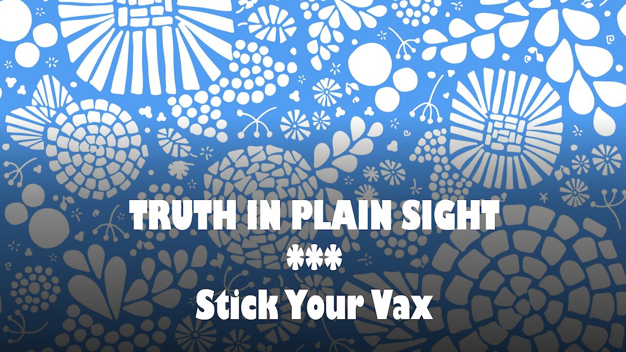 Truth In Plain Sight: Stick Your Wax