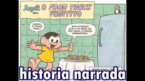 Magali em-O food truck fugitivo | Gibis do Rapha